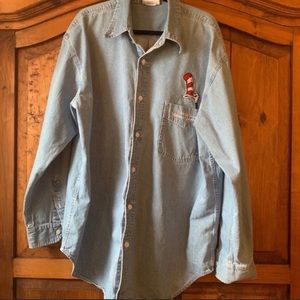 Islands of Adventure men’s denim shirt XXL